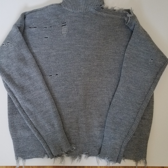 Lovers + Friends Arlington Sweater Heather Gray Size XS - Picture 2 of 4